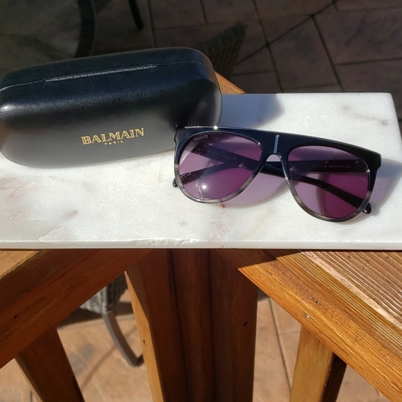 New Balmain 57MM Shield Sunglasses - Picture 8 of 8